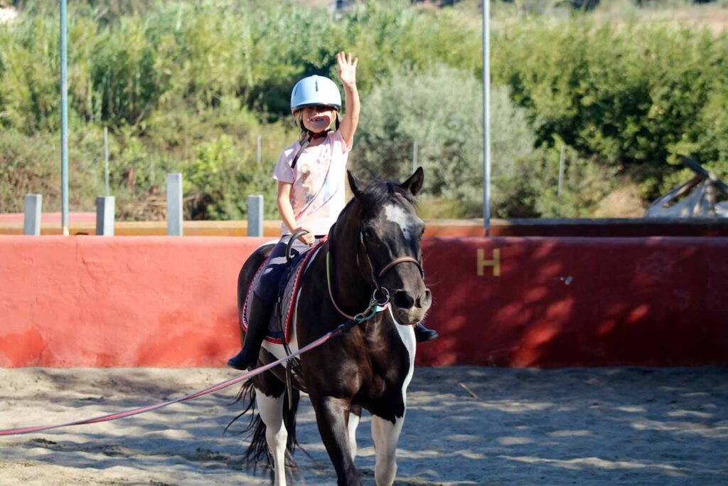 horse riding Marbella Estepona Kids