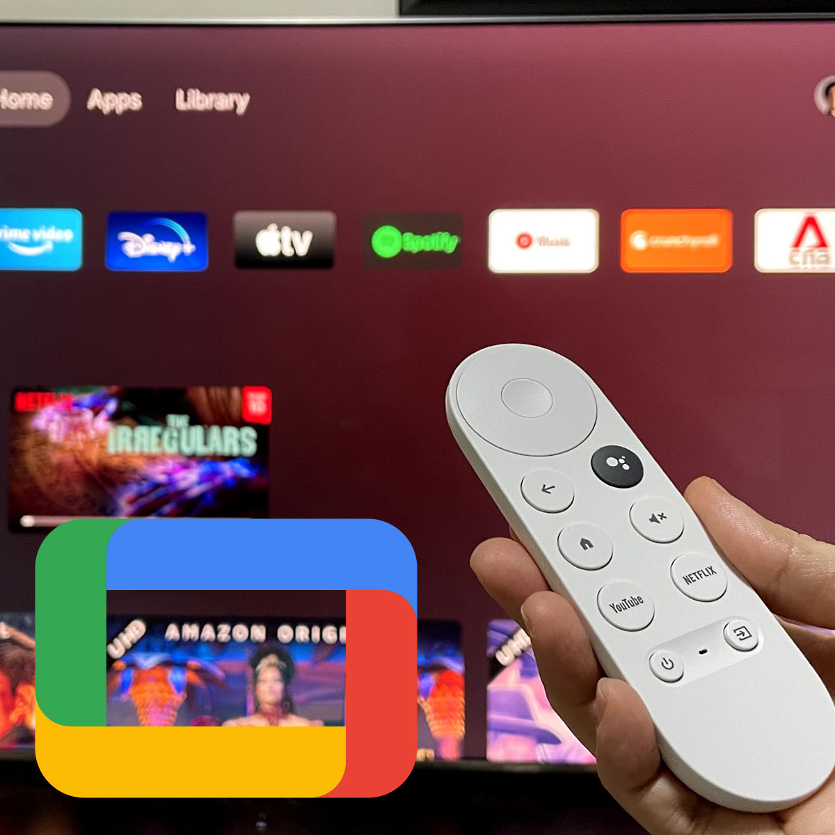 You are currently viewing Google TV in every room